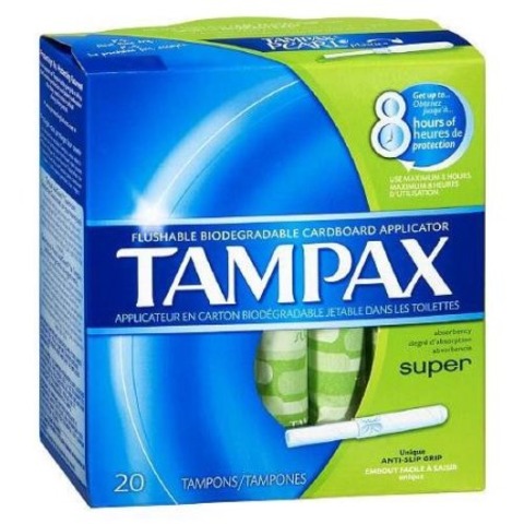 Tampax Tampons Super 20ct