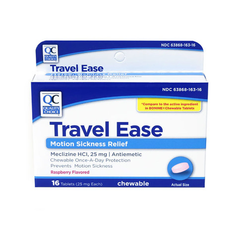 Qc Travel Ease Chew Tabs