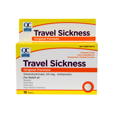 Qc Travel Sickness Tablets