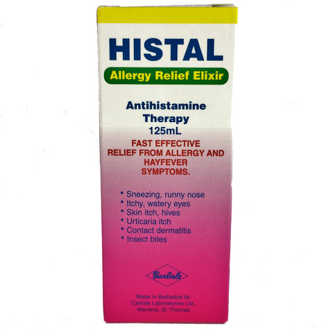 Histal Allergy Relief Elixir 125ml