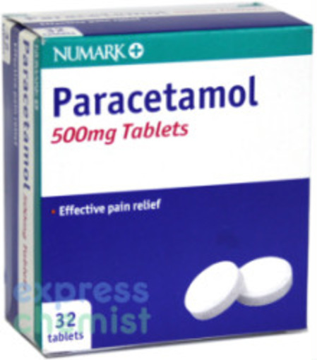 Paracetamol 500mg Tablets 32s