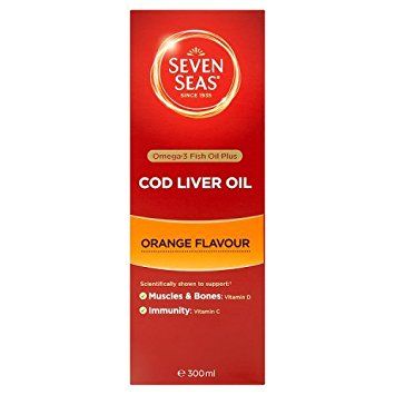 Seven Seas Cod Liver Oil Orange Flavour