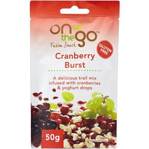 On The Go Fusion Snack - Cranberry Burst