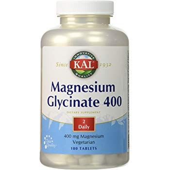 Magnesium Glycinate 400mg Tablets 