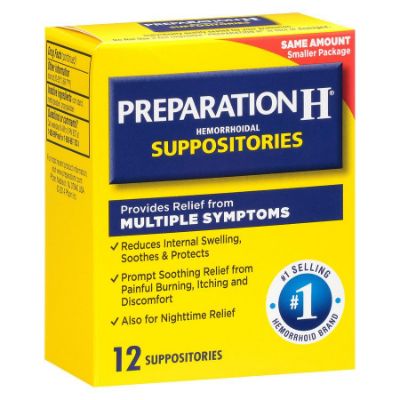 Preparation H Multisympton Suppositories 