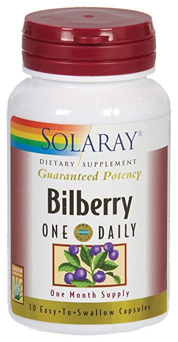 Solaray - Bilberry One Daily
