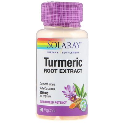 Solaray Turmeric Root Extract 300mg