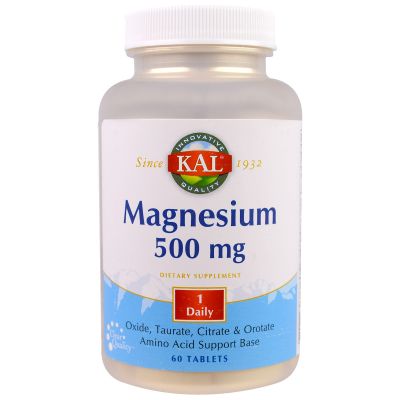 Kal Magnesium 500mg Tablets 