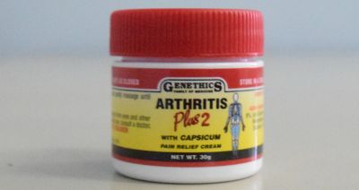 Genethics Arthritis Relief Cream With Capsicum 30g