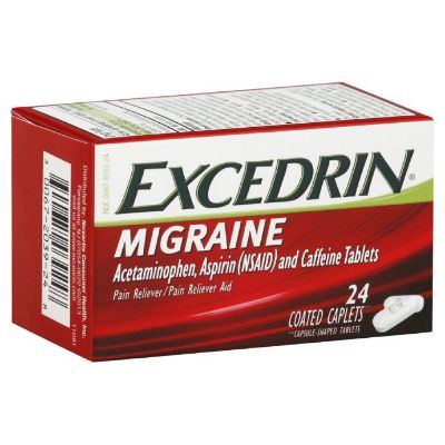 Excedrin Migraine Caplets 24s